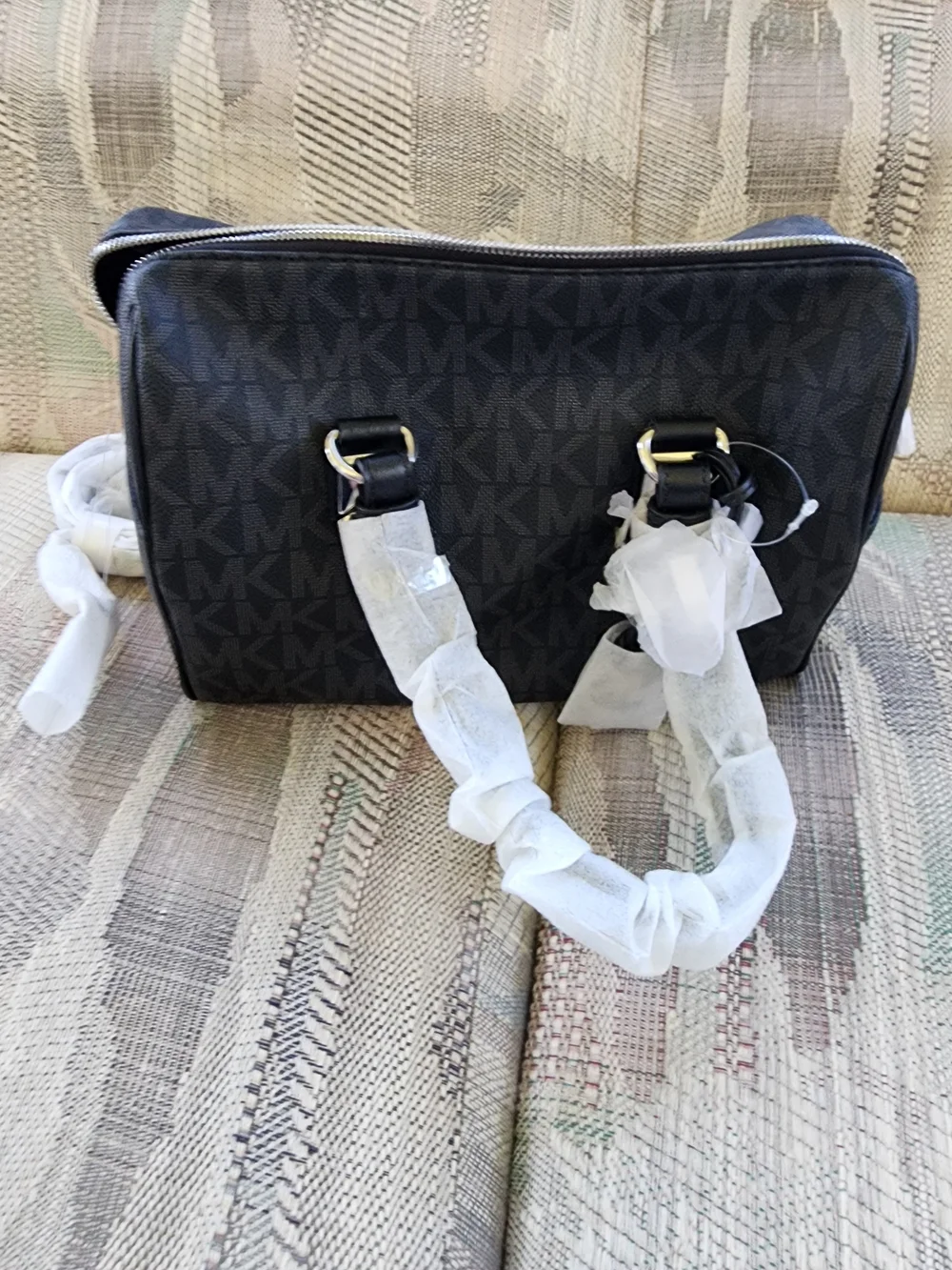 Michael Kors Black Grayson Satchel Crossbody